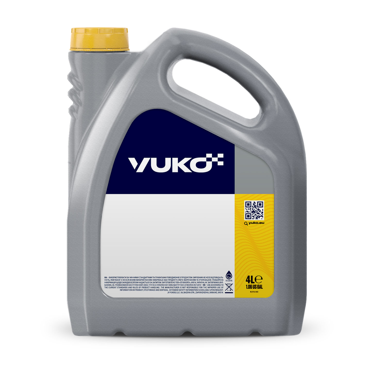 Олива моторна VUKO VEGA SYNT 5W-30 API SL/CF каністра 4л ПЕ